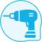 Пневмозубила и дрели